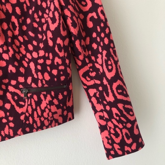 GAP Pink/Burgundy Ikat Printed Jacket - Picture 3 of 5